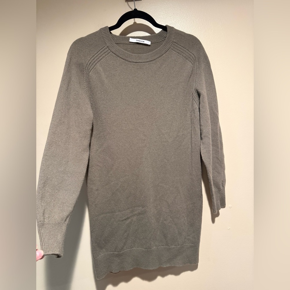 Thakoon long sleeve Wool Sweater Dress - Picture 4 of 8
